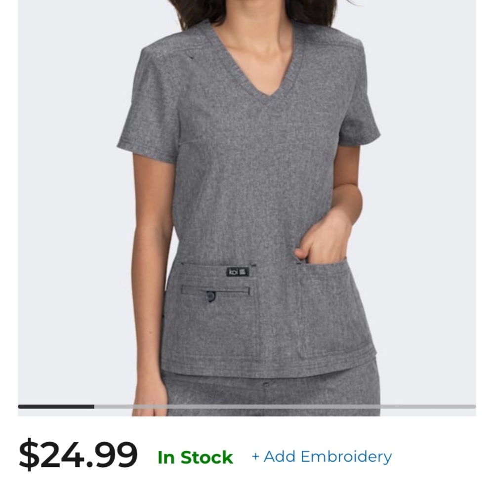 Set of KOI scrubs